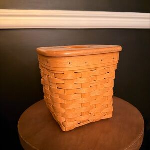 Longaberger Orange Woven Basket